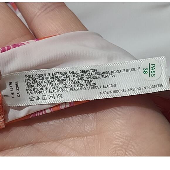 Anthropologie Maeve Palms Bikini Top - Picture 6 of 6